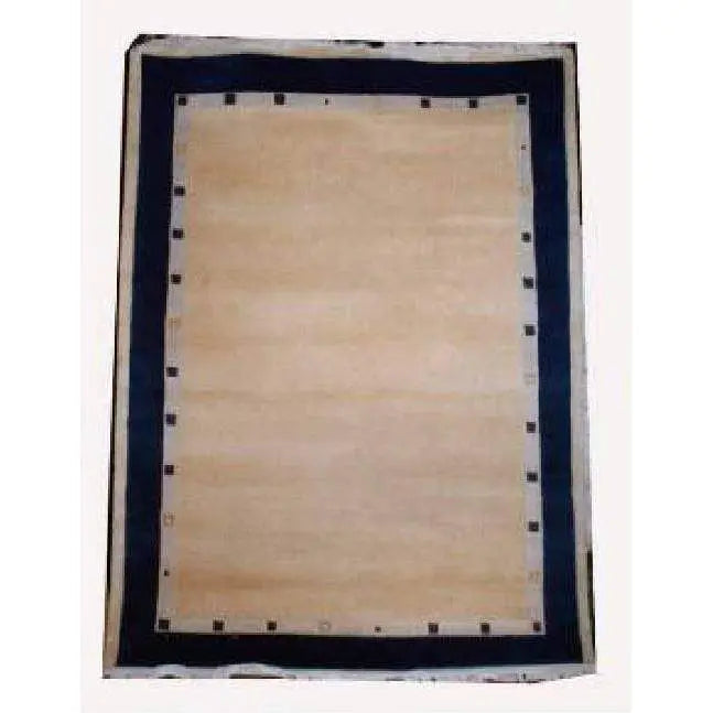 One Of The Kind Indian Hand-Knotted Gabbeh Rug 6'3" X 4'8"